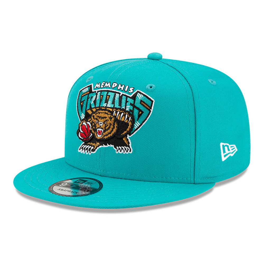 Cappellino 9FIFTY Memphis Grizzlies Hardwood Classic Nights turchese