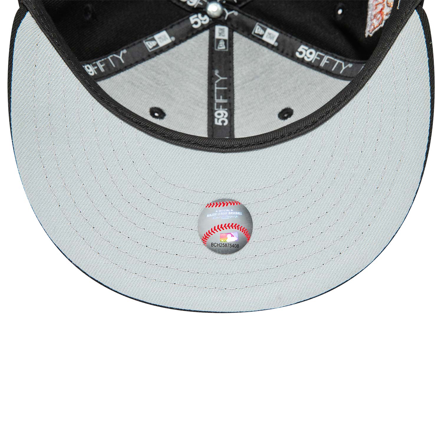 San Francisco Giants 50th Anniversary Black 59FIFTY Fitted Cap
