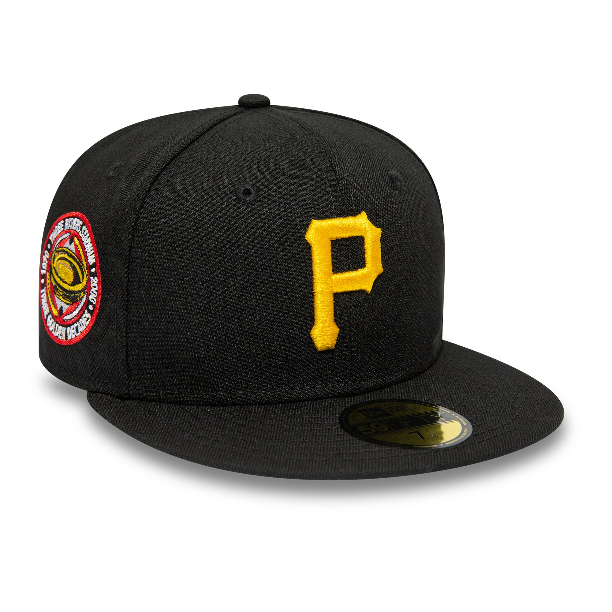 Pittsburgh Pirates National League Stadium Black 59FIFTY Fitted Cap