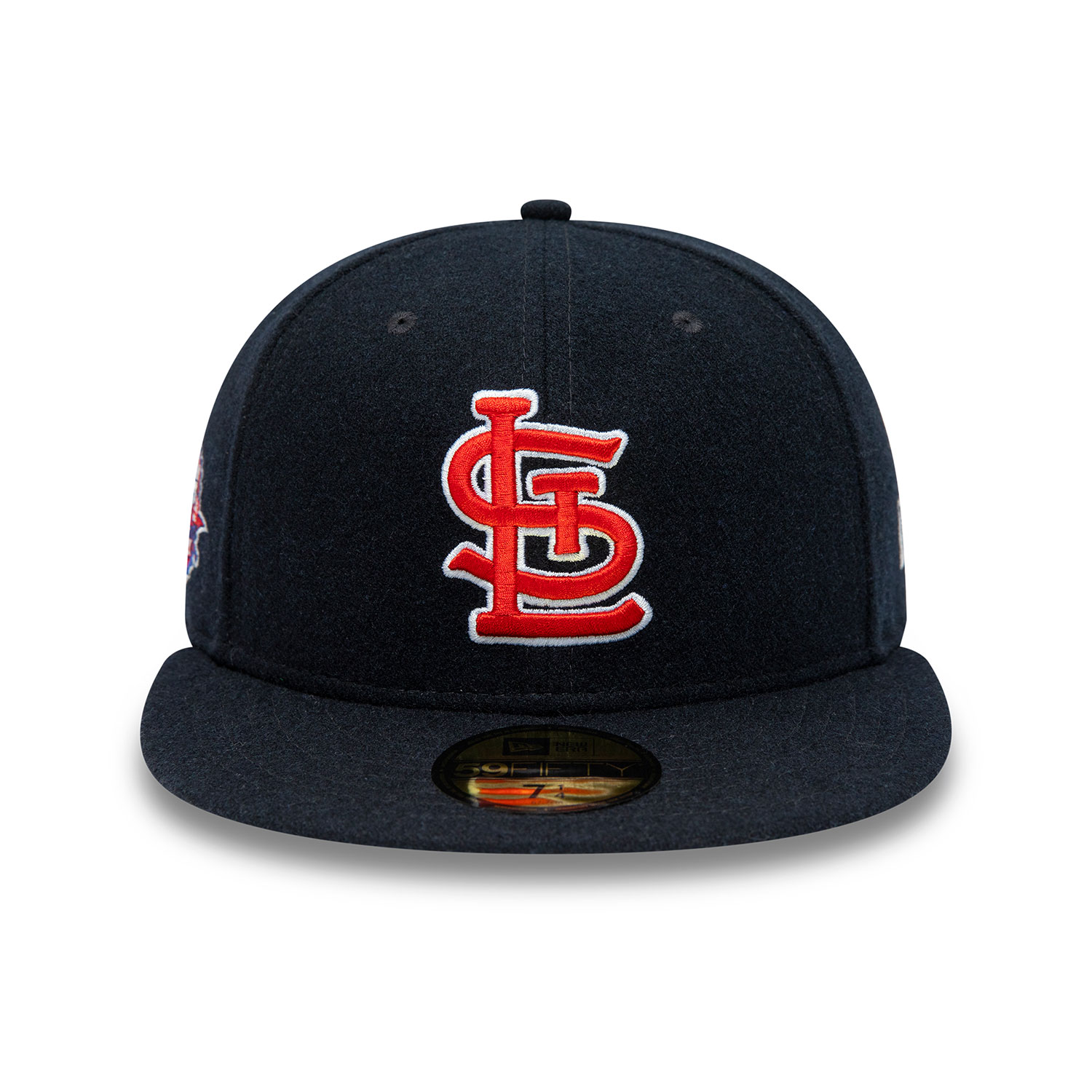 St. Louis Cardinals Anniversary Wool Navy 59FIFTY Fitted Cap