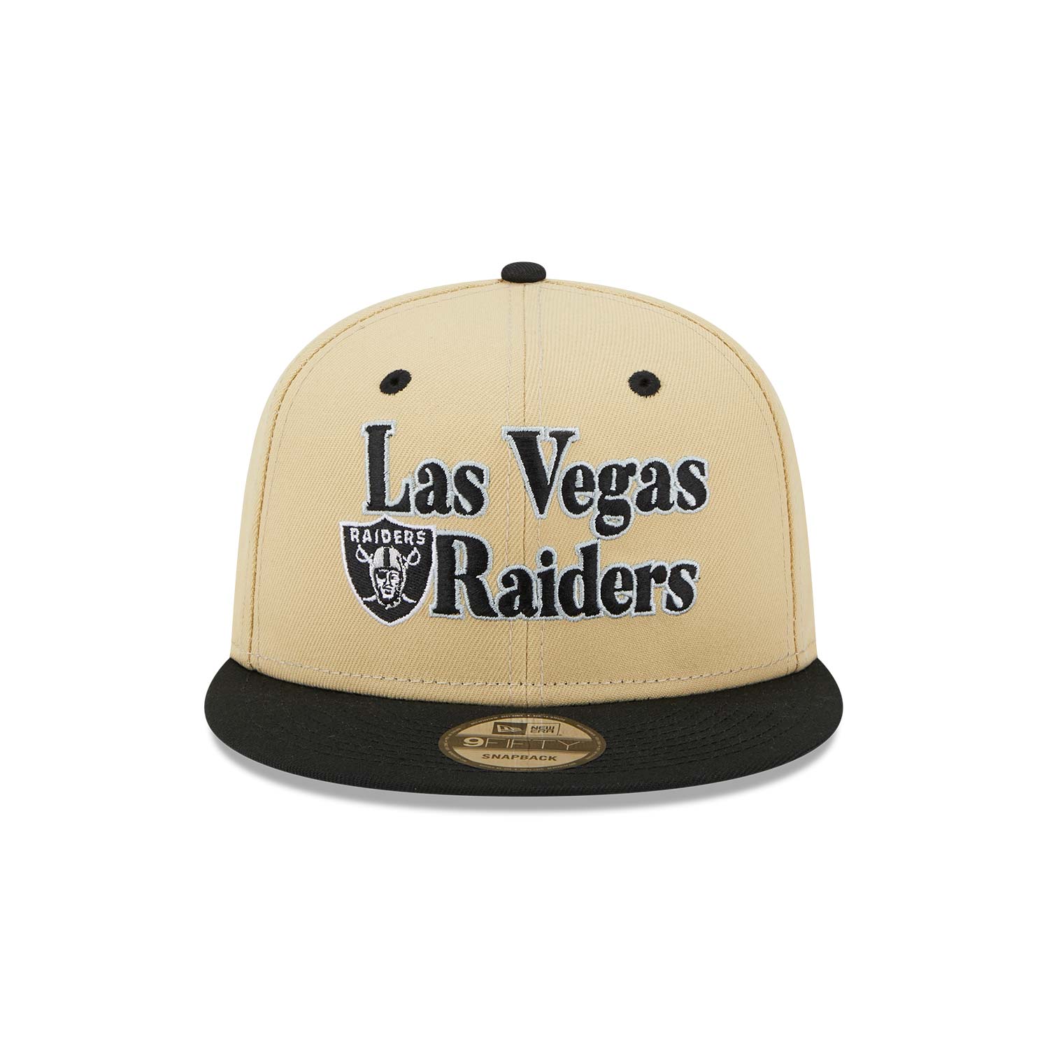 Las Vegas Raiders NFL Retro Cream 9FIFTY Snapback Cap