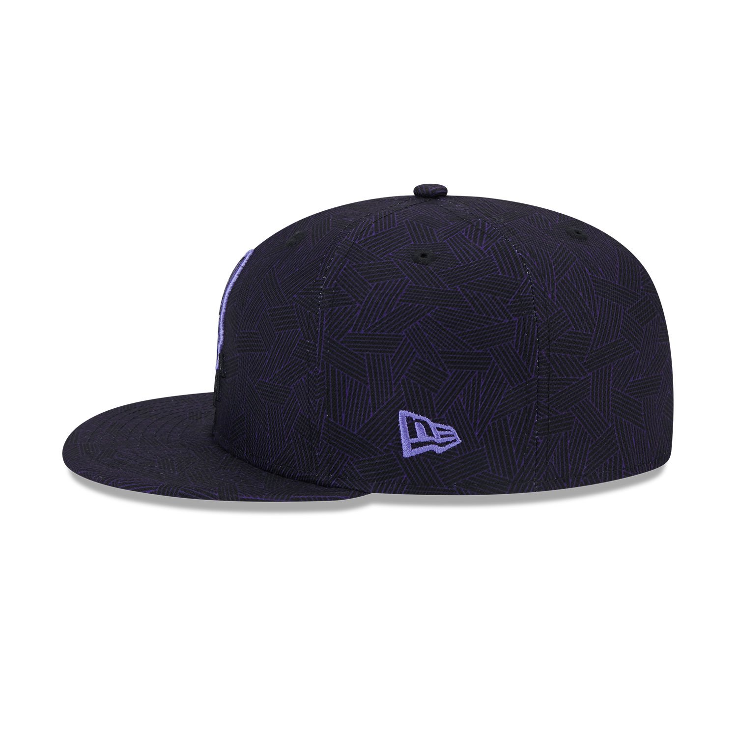 Black Panther Purple and Black 59FIFTY Fitted Cap