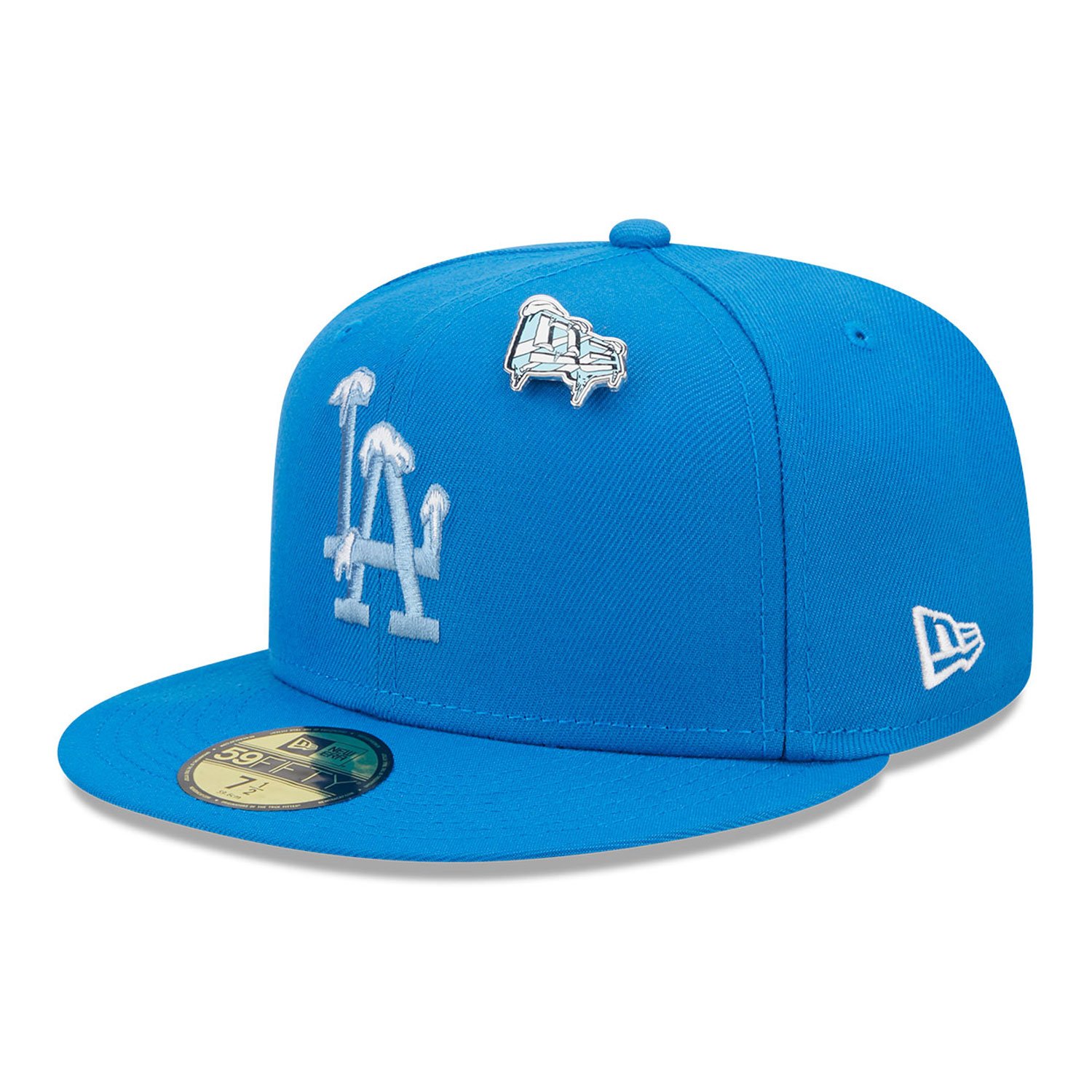 LA Dodgers Snow Day Blue 59FIFTY Fitted Cap