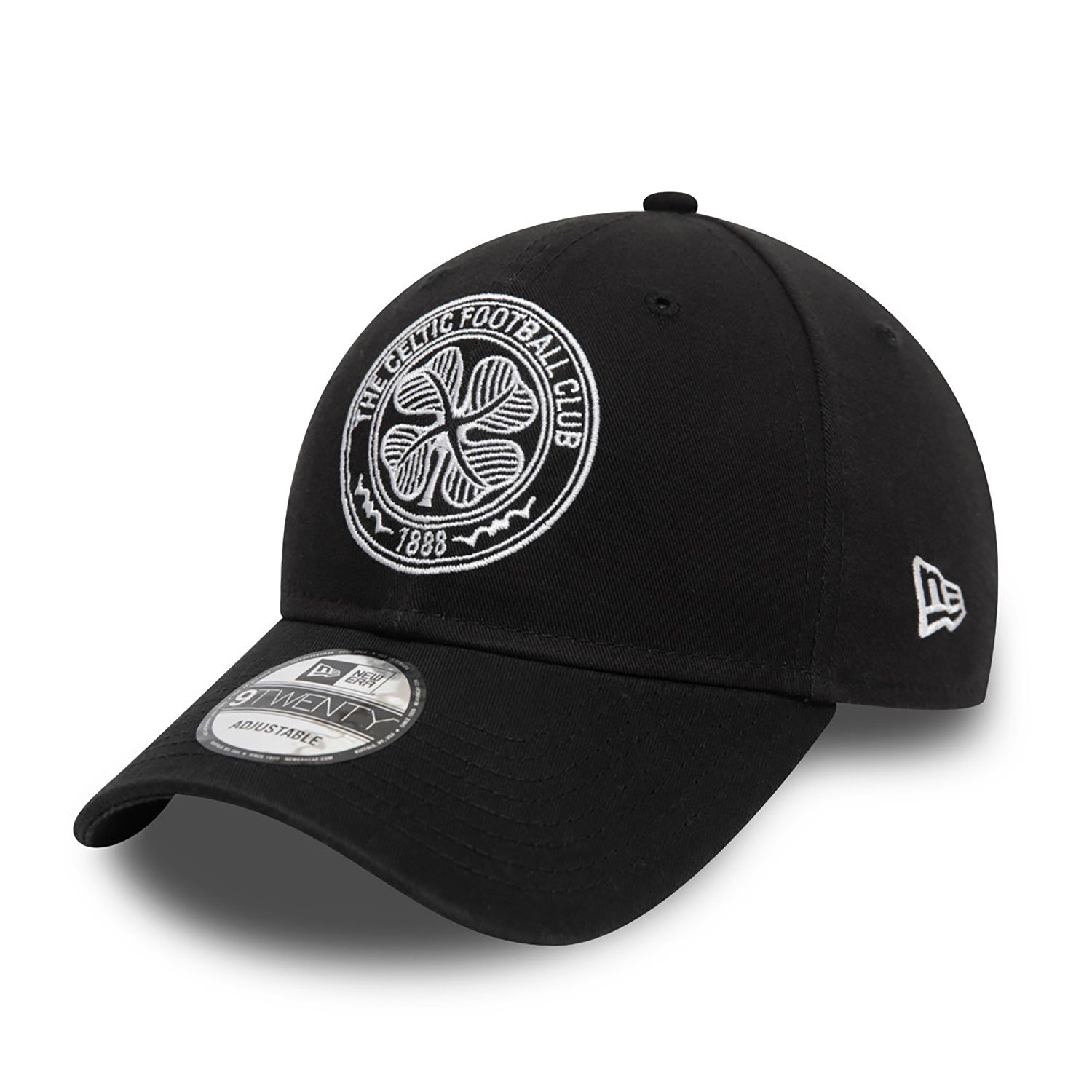 Celtic FC Black 9TWENTY Adjustable cap
