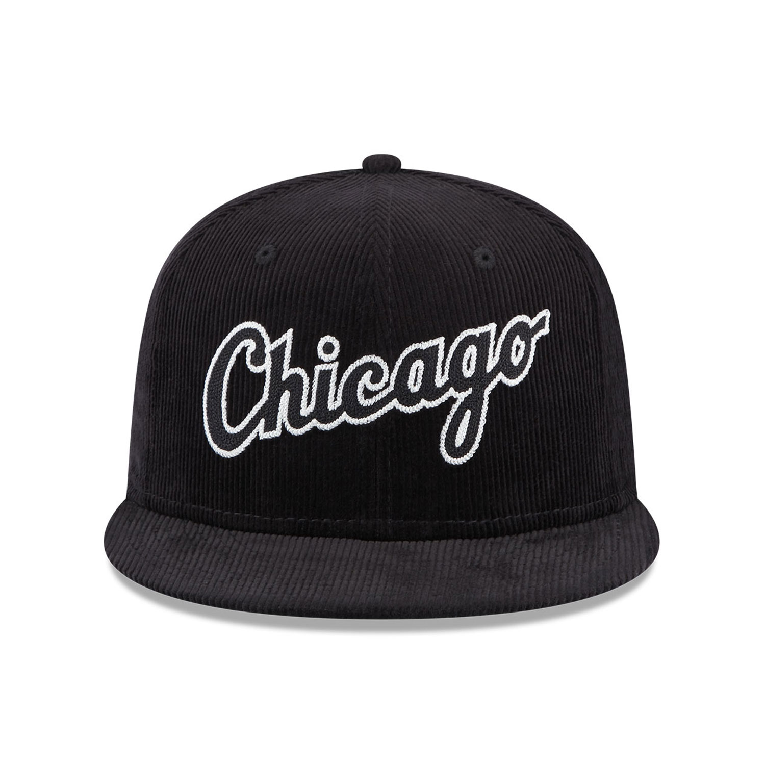 Casquette 59FIFTY Fitted Chicago White Sox Vintage Cord Noir