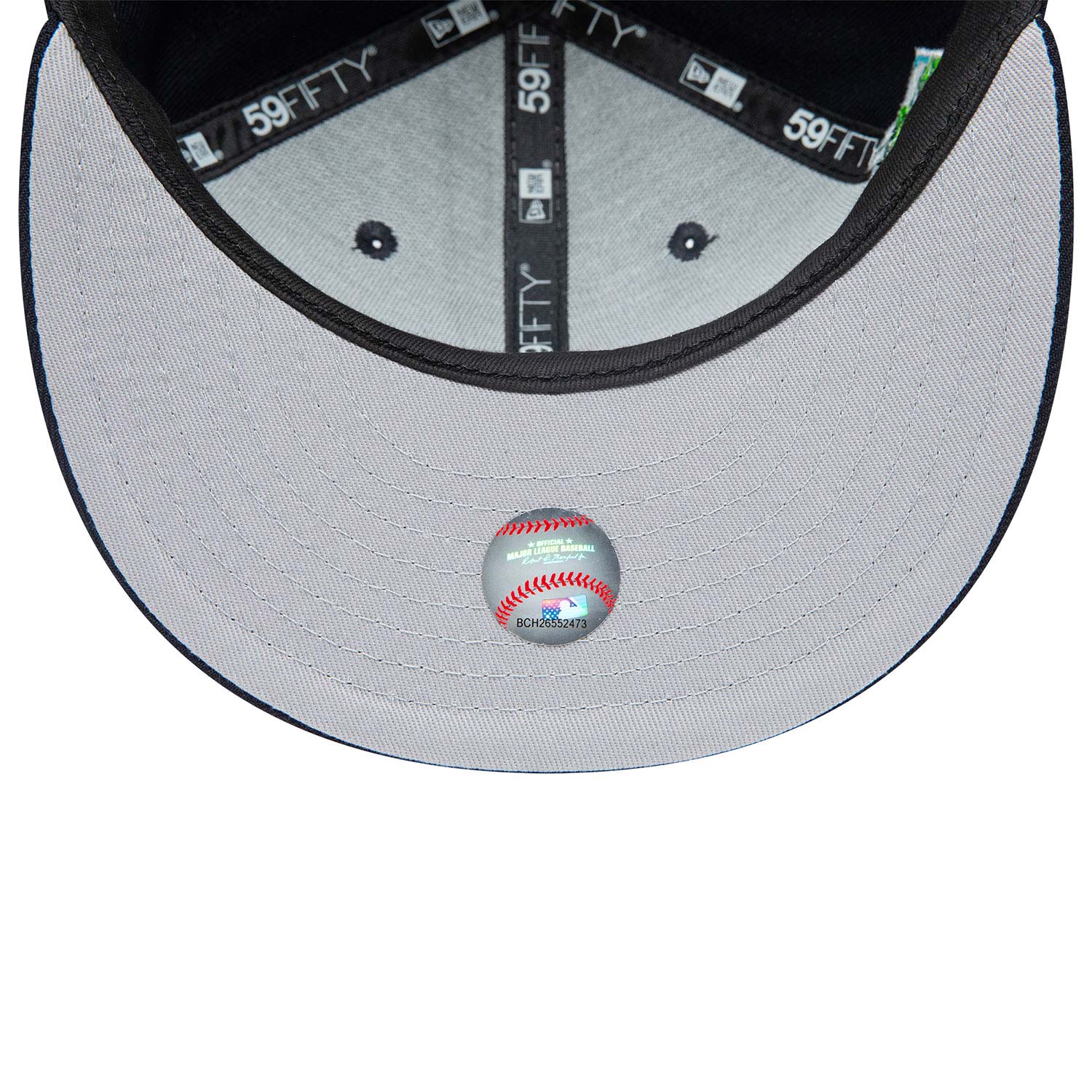 Atlanta Braves Navy Stateview 59FIFTY Fitted Cap