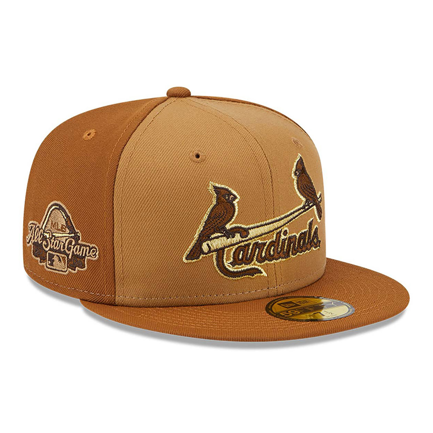 St. Louis Cardinals Tri Tone Brown 59FIFTY Fitted Cap