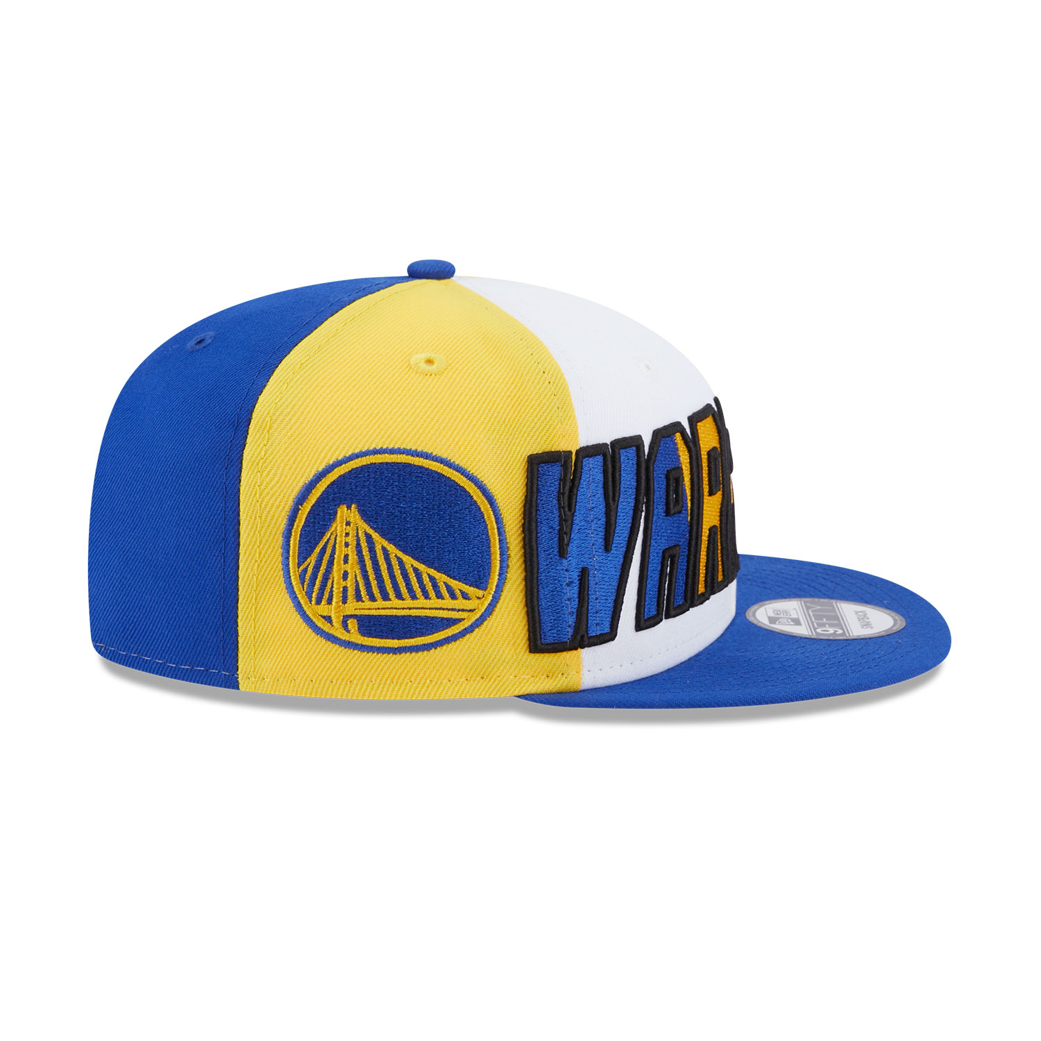 Golden State Warriors NBA Back Half Blue 9FIFTY Snapback Cap
