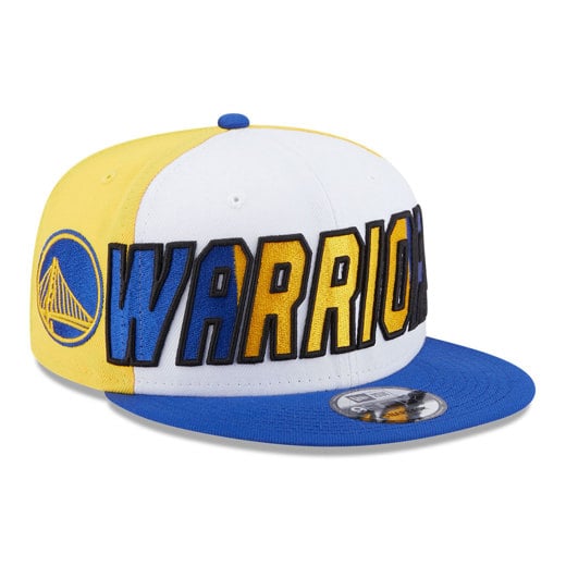 Blaue Golden State Warriors NBA Back Half 9FIFTY Snapback Cap
