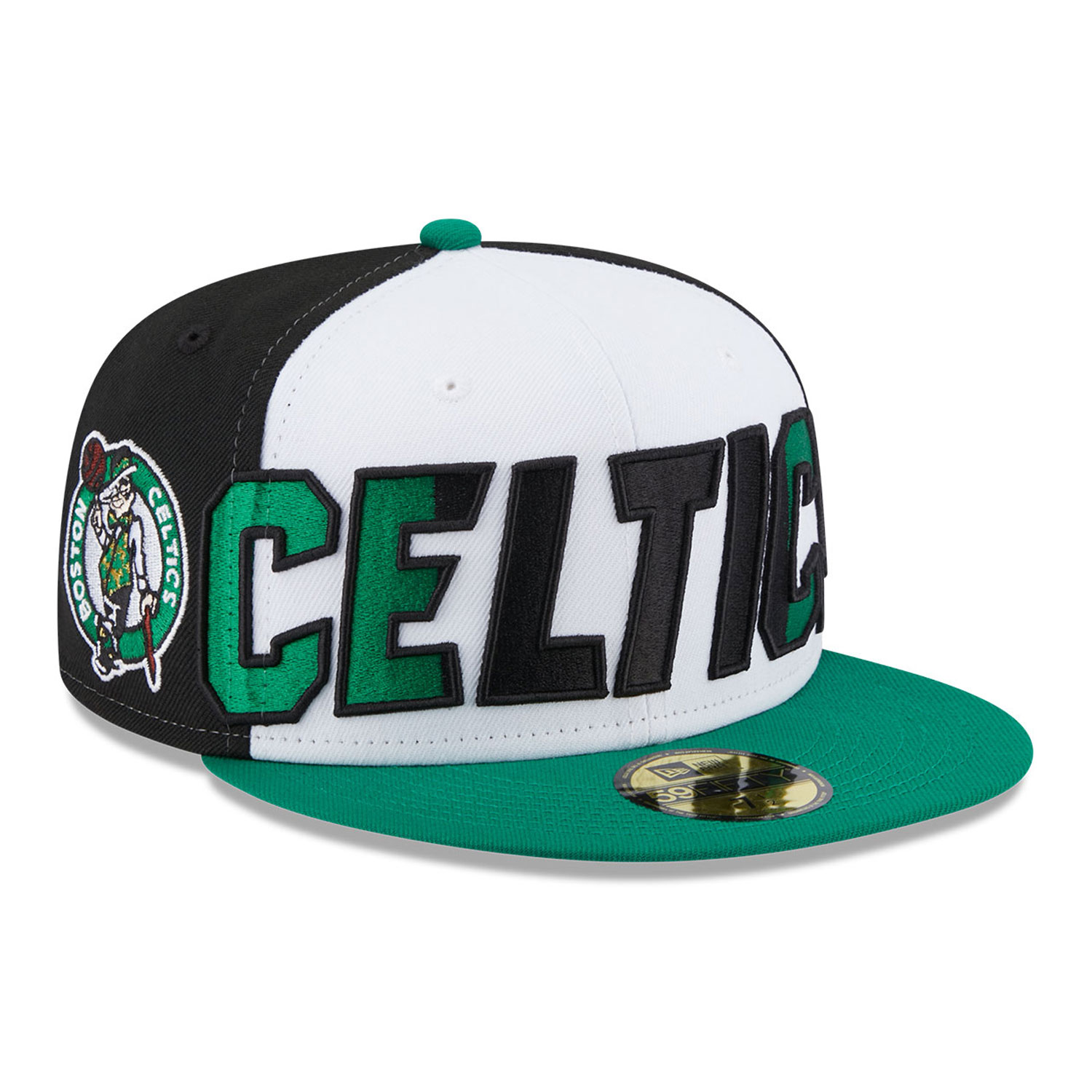 Gorra New Era Boston Celtics NBA Back Half Verde 59FIFTY C125_207 | New Cap España