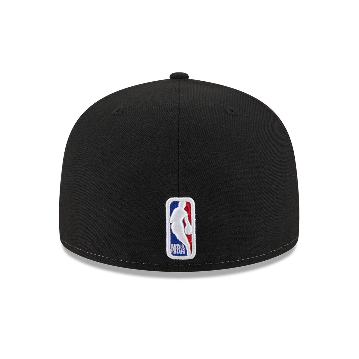 Miami Heat NBA Back Half Black 59FIFTY Fitted Cap