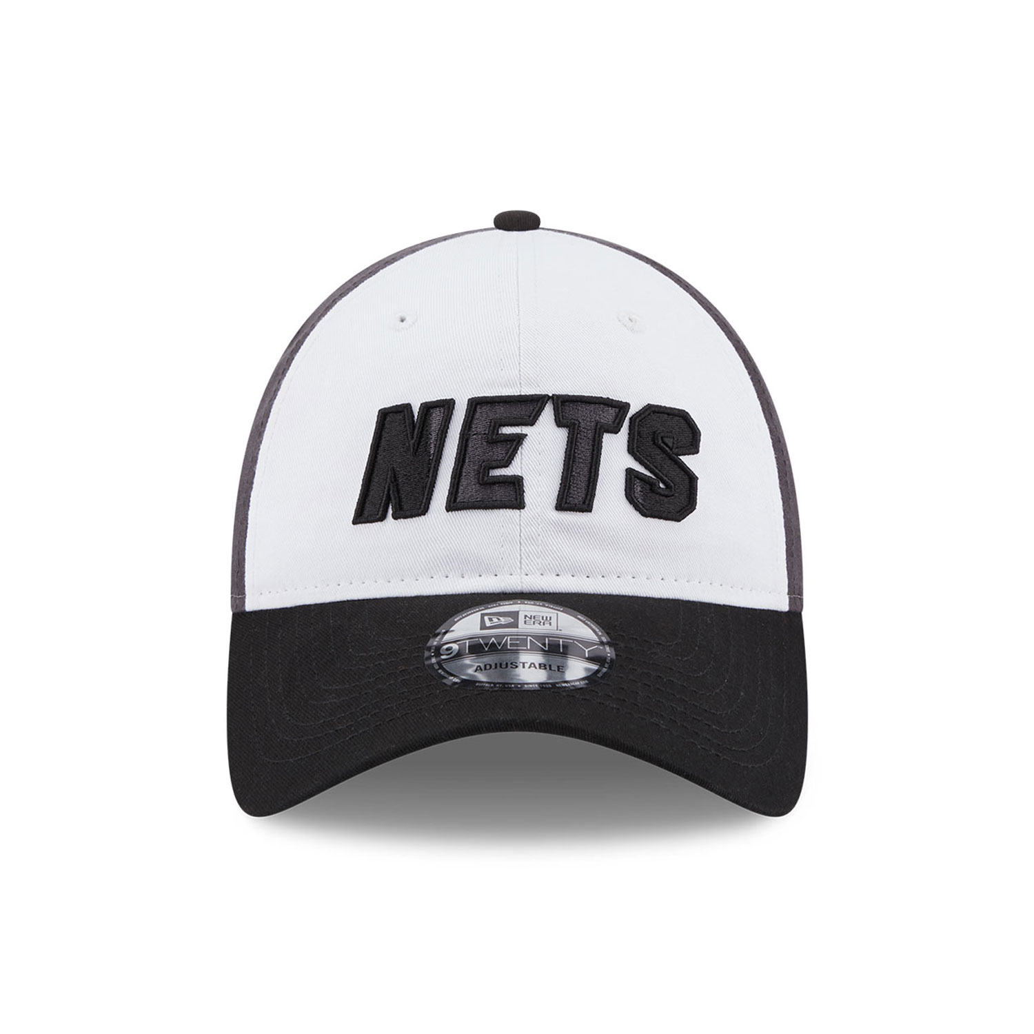 Brooklyn Nets NBA Back Half Black 9TWENTY Adjustable Cap