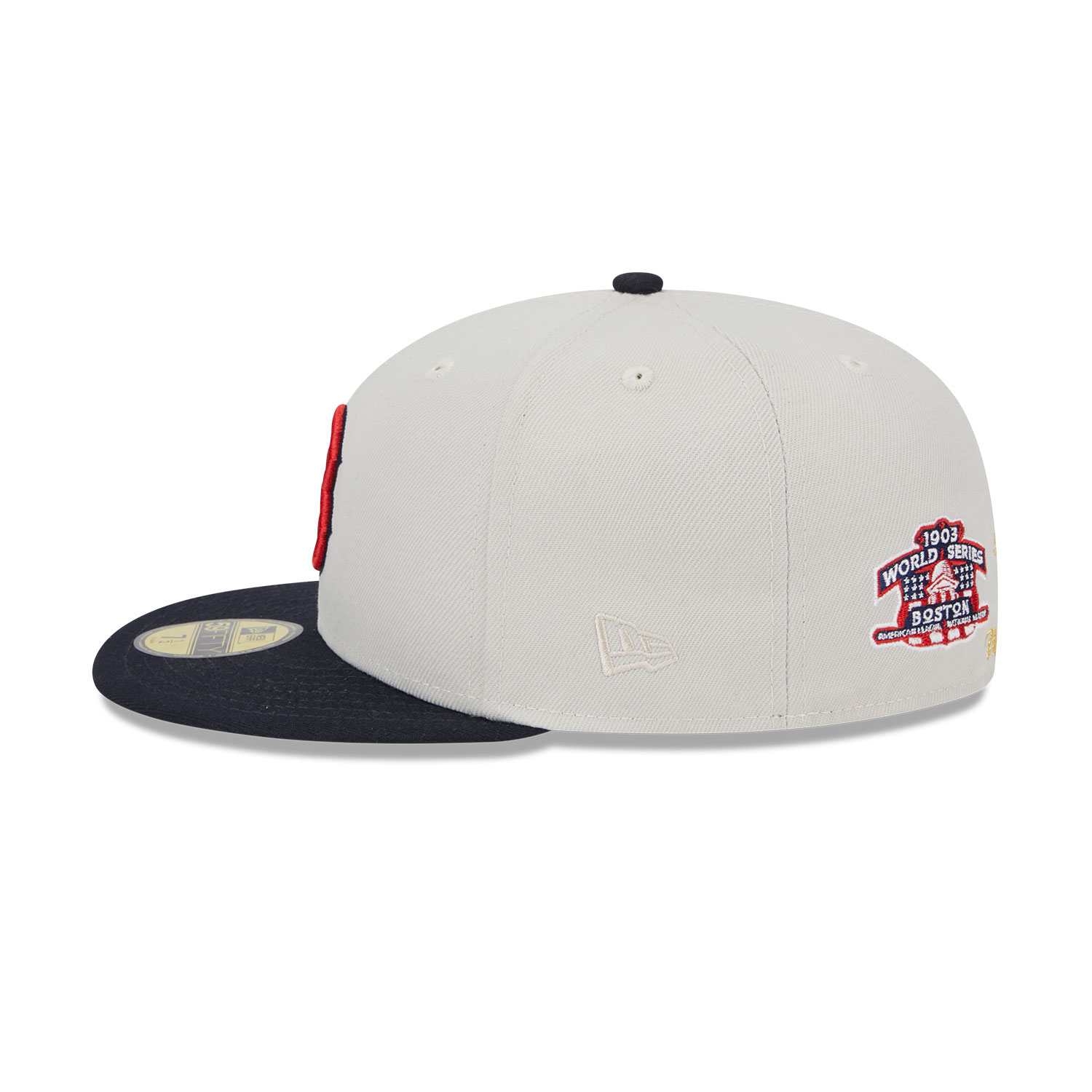 Boston Red Sox Varsity Letter Stone 59FIFTY Fitted Cap