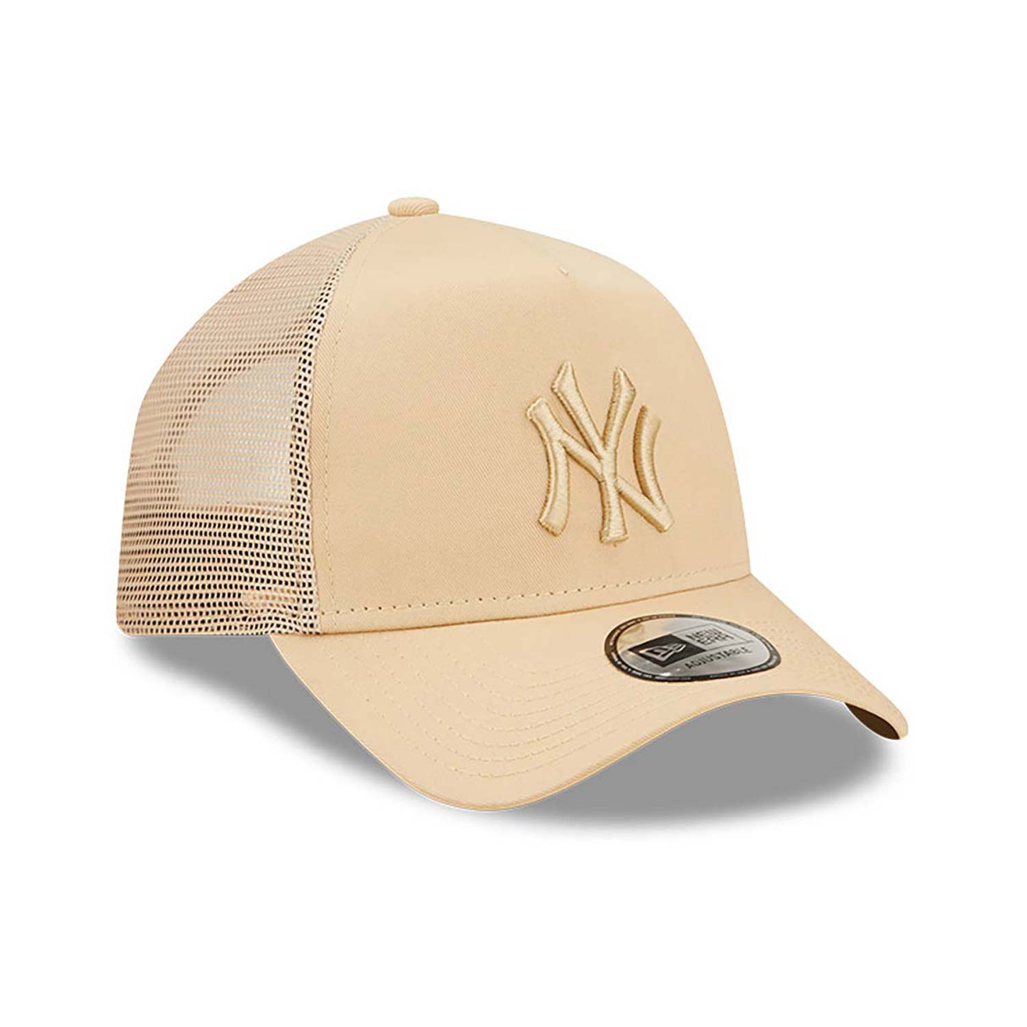 New York Yankees Tonal Mesh Stone A-Frame Trucker Cap