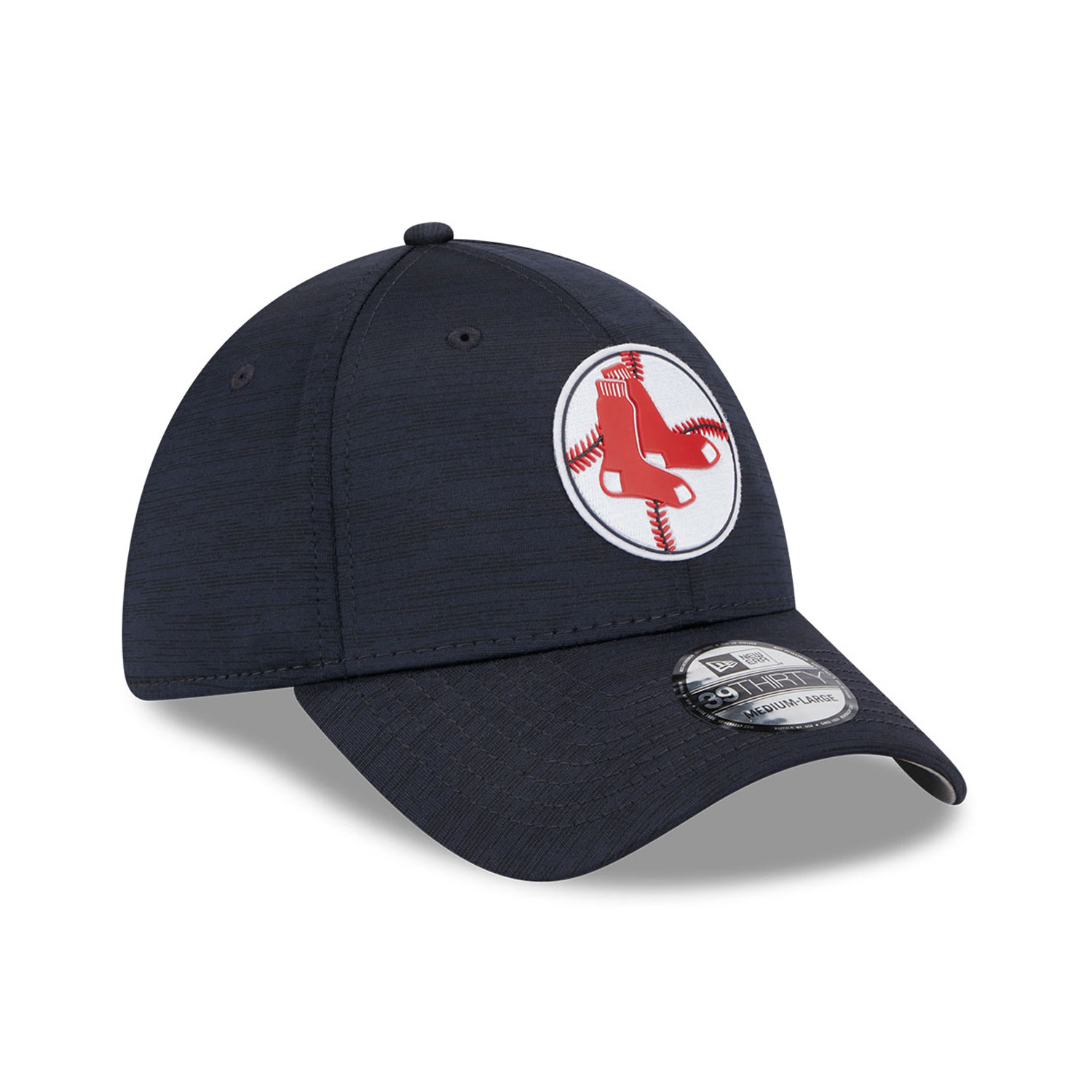 Boston Red Sox MLB Clubhouse Blue 39THIRTY Stretch Fit Cap