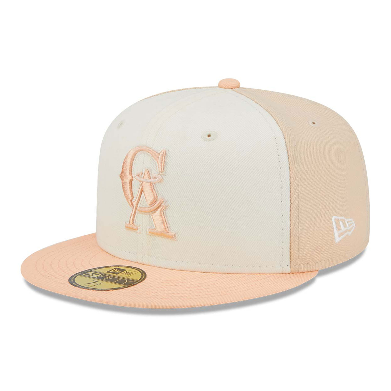 Casquette 59Fifty Fitted California Angels Anniversary MLB Rose 