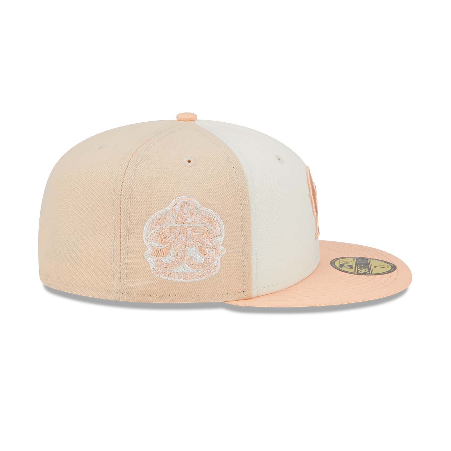 Casquette 59Fifty Fitted California Angels Anniversary MLB Rose 