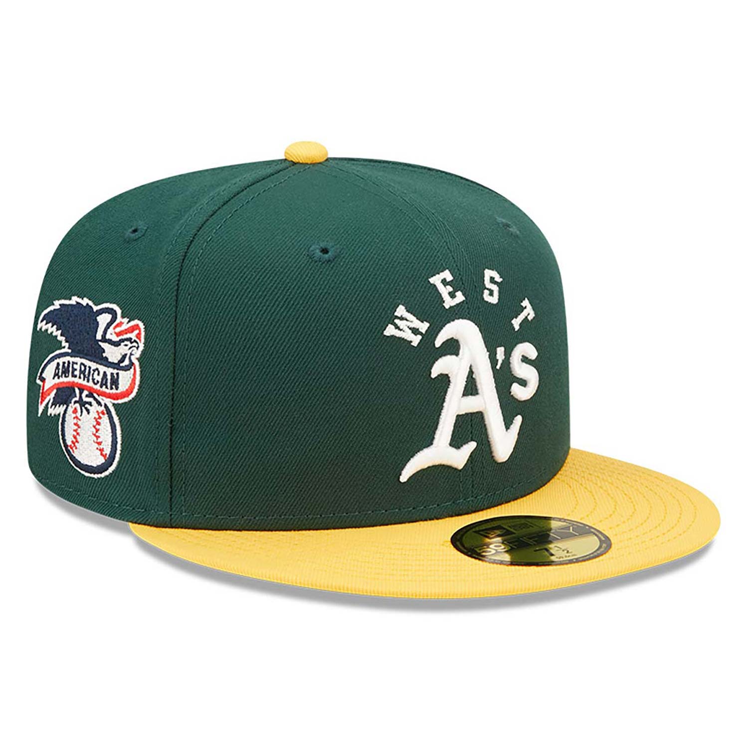 Oakland Athletics Team League Green 59FIFTY Fitted Cap