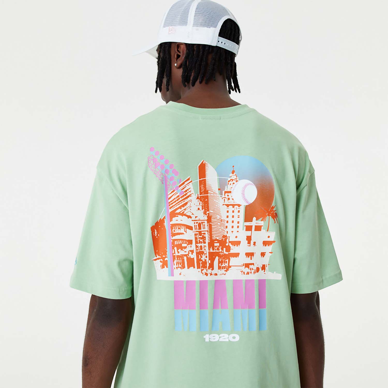 Official New Era City Graphic Oversized T-Shirt C2_135 | New Era Cap ...