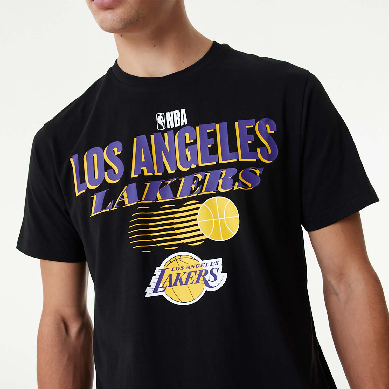 Official New Era NBA Team Graphic LA Lakers T-Shirt C2_268 | New Era ...