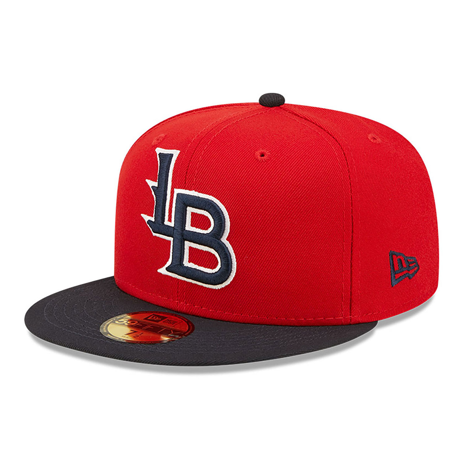 Casquette 59FIFTY Fitted Louisville Bats MiLB Rouge