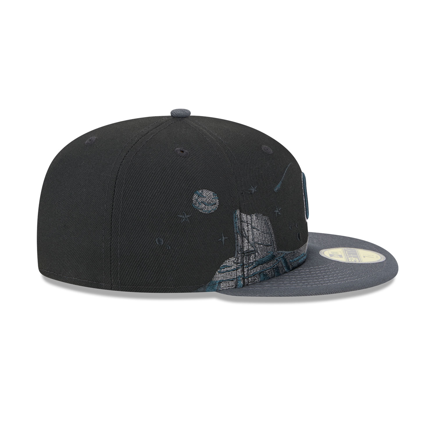 Casquette 59FIFTY Fitted Chicago Cubs Planetary Noir