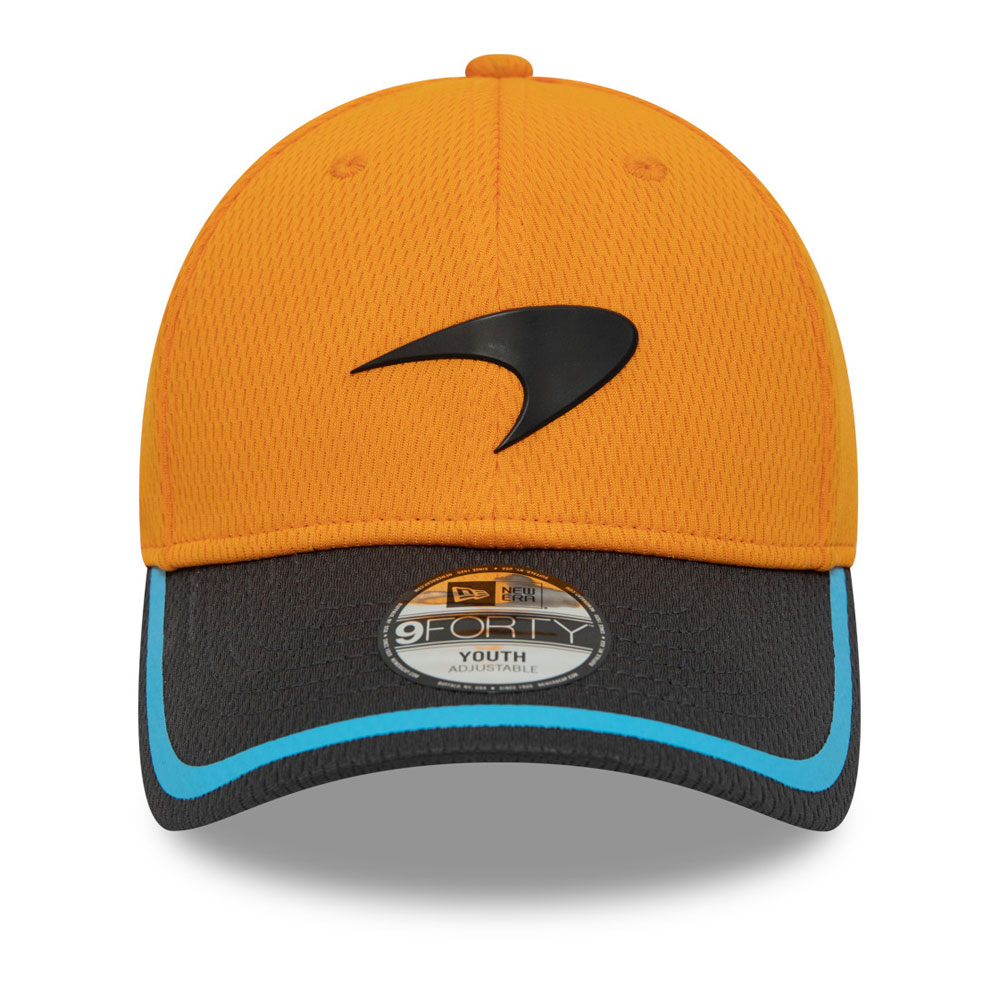 McLaren Racing Logo Kids Orange 9FORTY Adjustable Cap