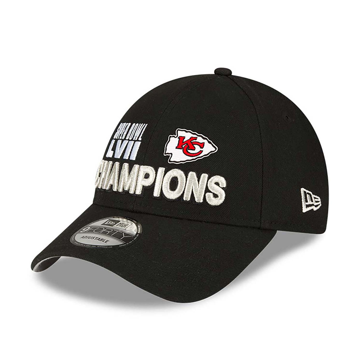 Men's New Era Black Kansas City Chiefs Super Bowl LVII Champions Parade  9FIFTY Snapback Hat