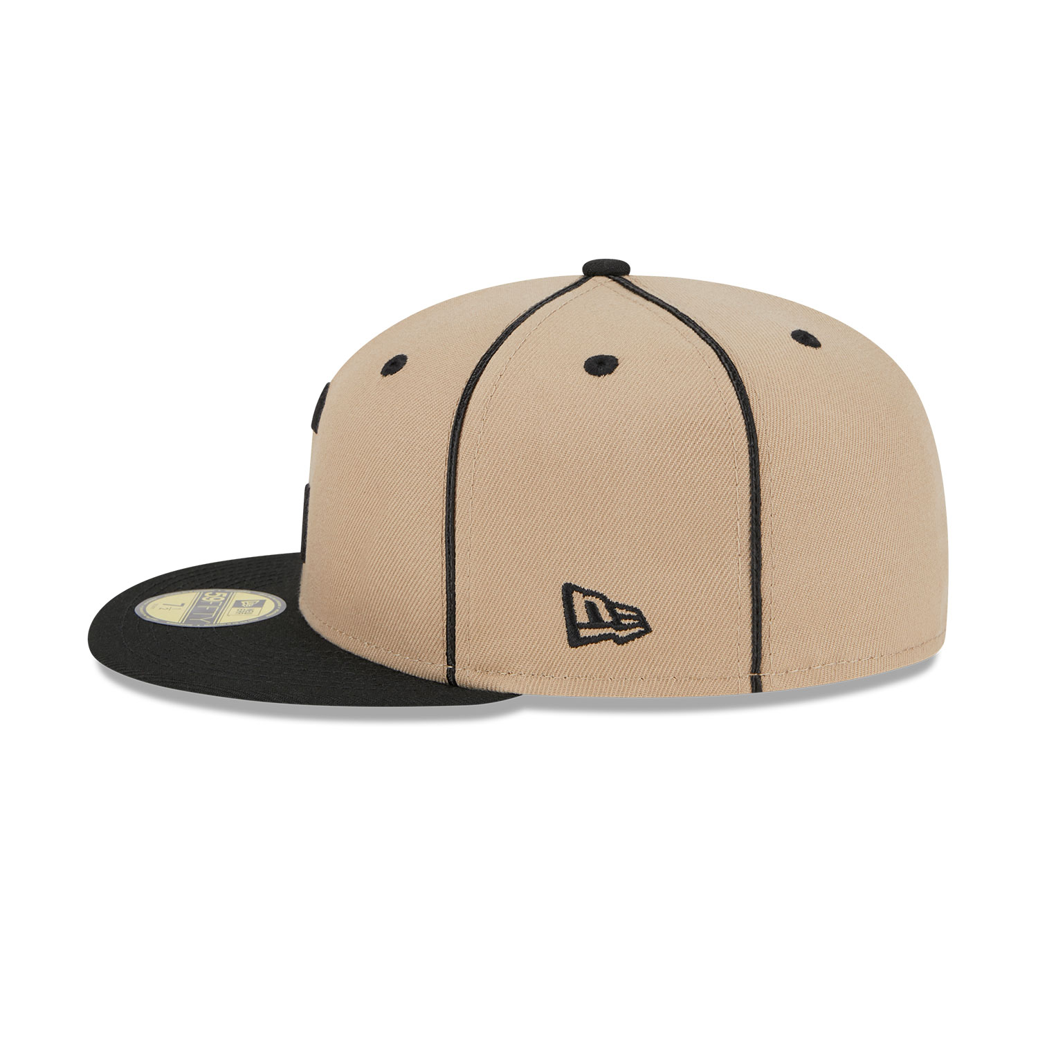 Homestead Grays Negro League Beige 59FIFTY Fitted Cap