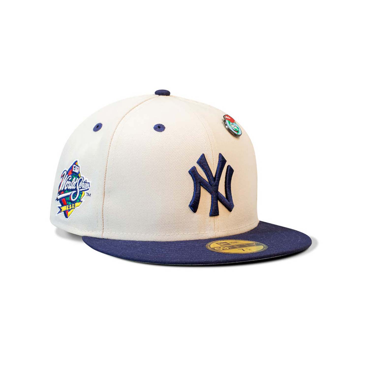 Official New Era MLB World Series Pin New York Yankees 59FIFTY Fitted Cap  C2_550 C2_550