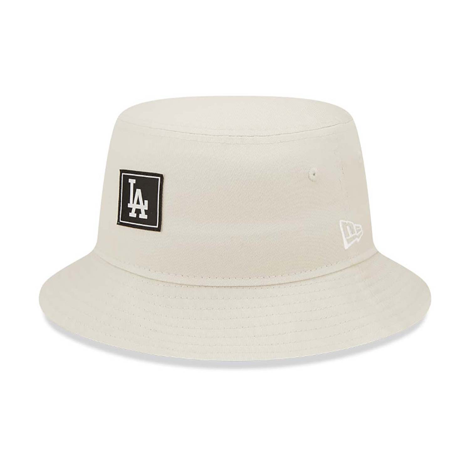 LA Dodgers Team Tab Tapered Cream Bucket Hat