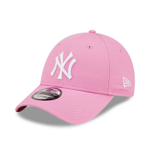 Pinke New York Yankees League Essential 9FORTY Verstellbare Cap