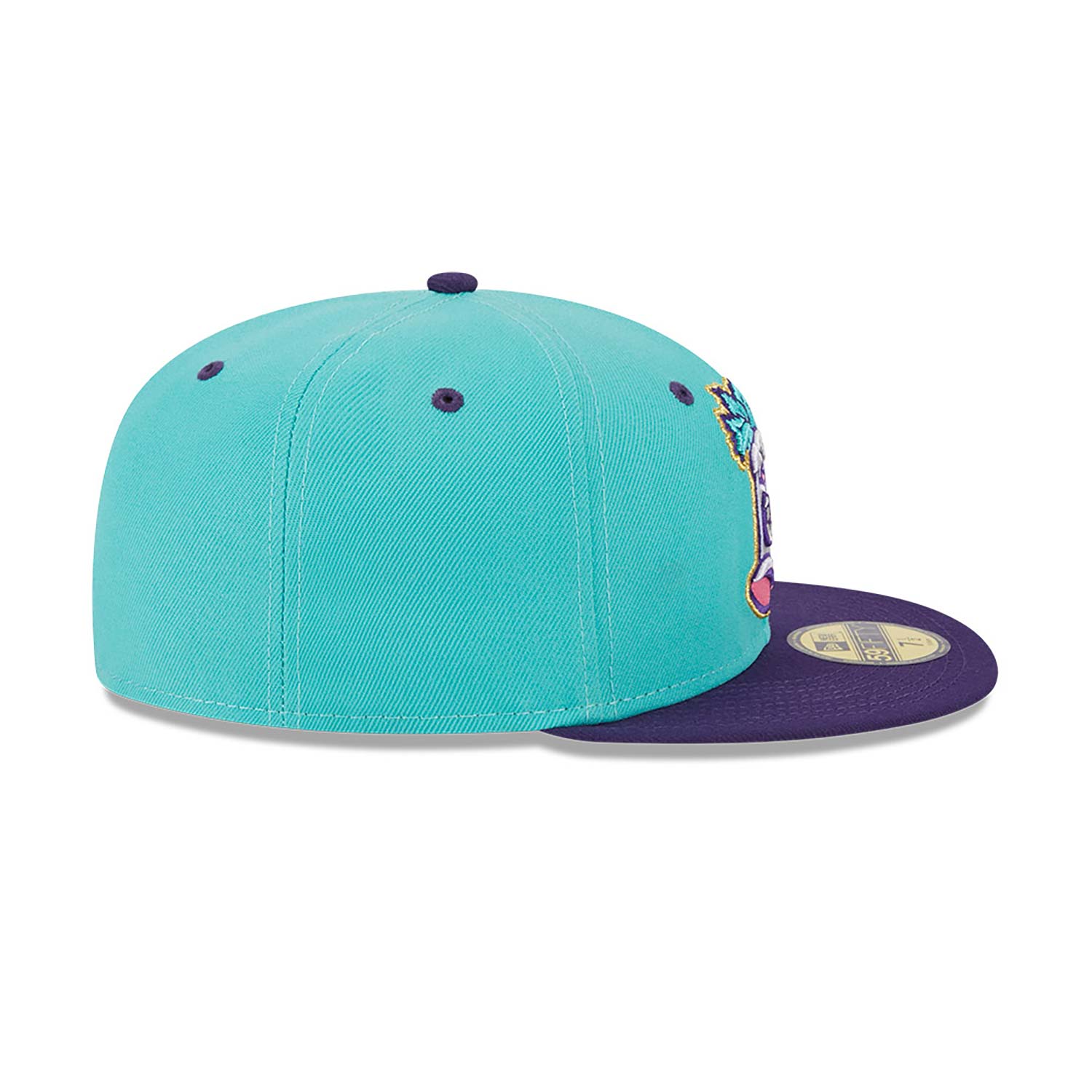 Louisville Bats THEME NIGHT Teal-Purple Fitted Hat