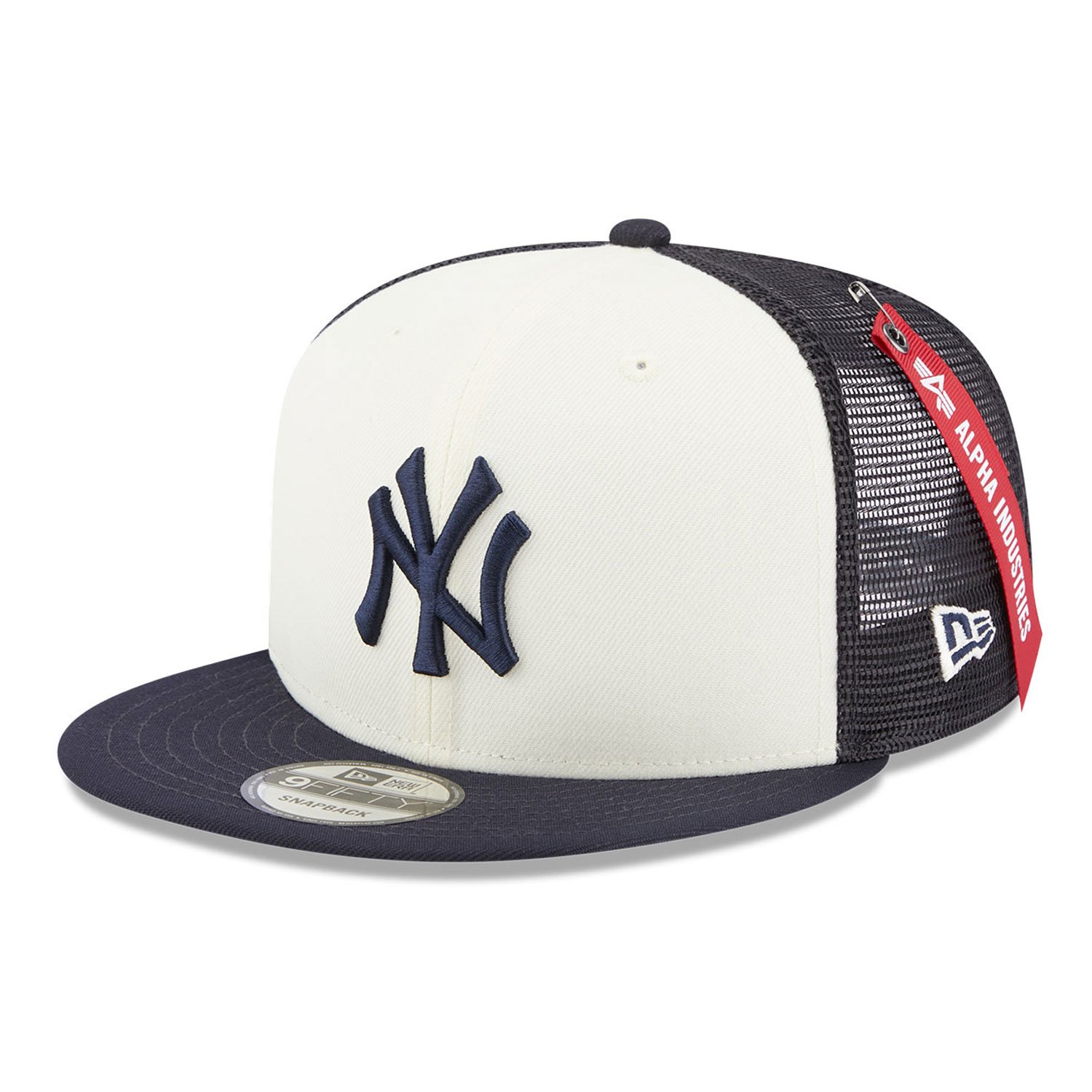 New York Yankees Alpha Industries X MLB Navy 9FIFTY Snapback Cap