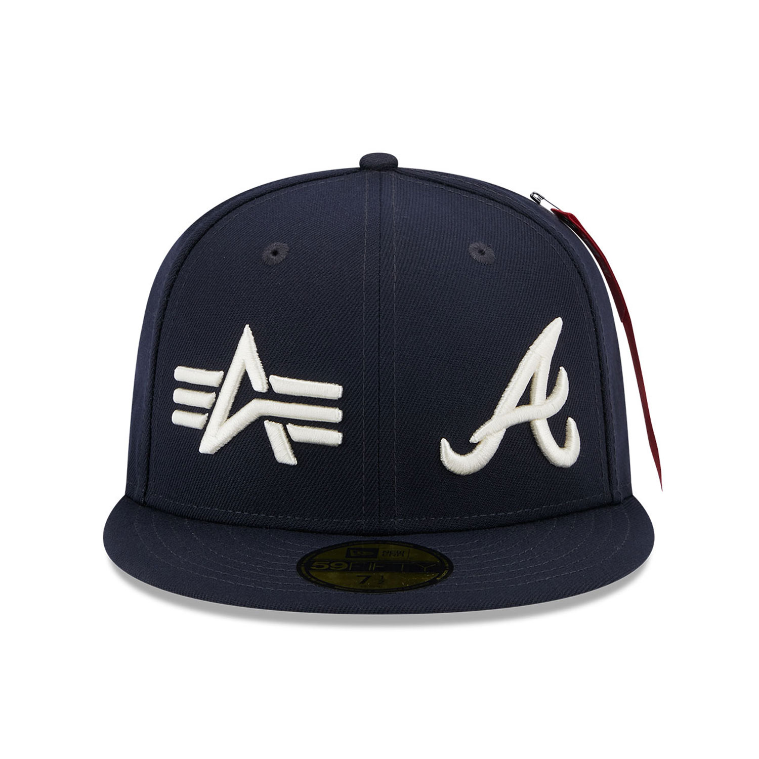 Casquette 59FIFTY Fitted Atlanta Braves MLB x Alpha Industries Bleu Marine
