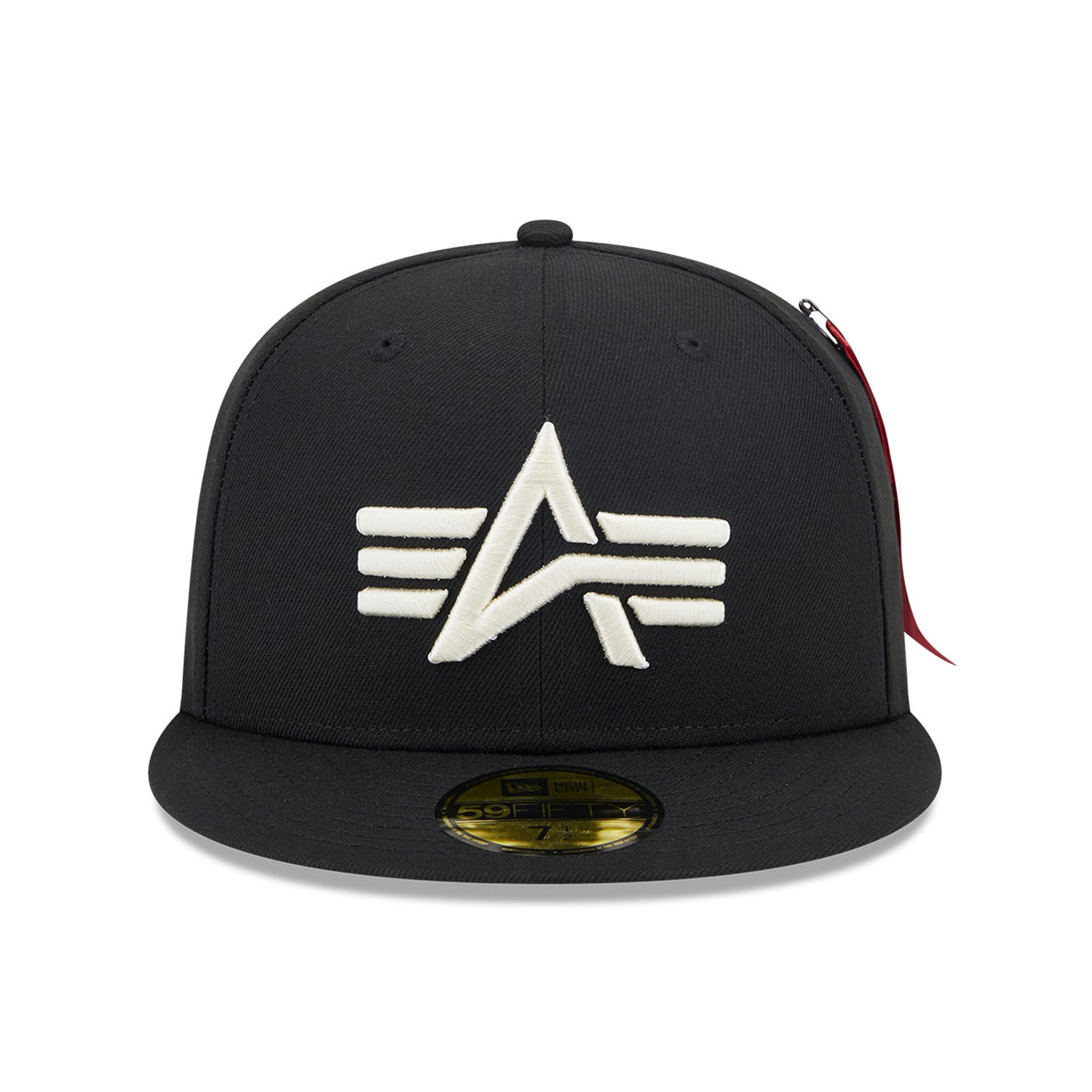 Alpha Industries Black 59FIFTY Fitted Cap