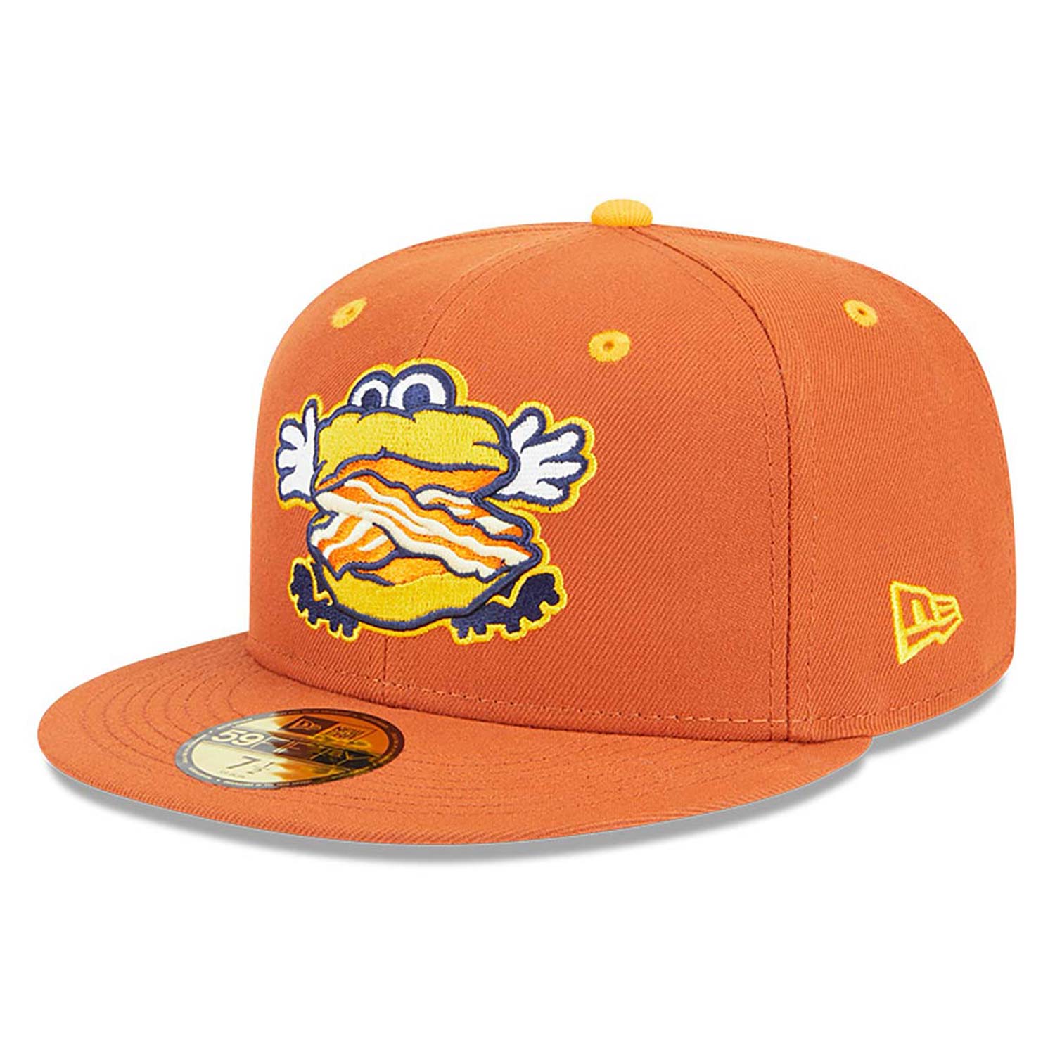 Montgomery Biscuits MiLB Theme Nights Orange 59FIFTY Fitted Cap