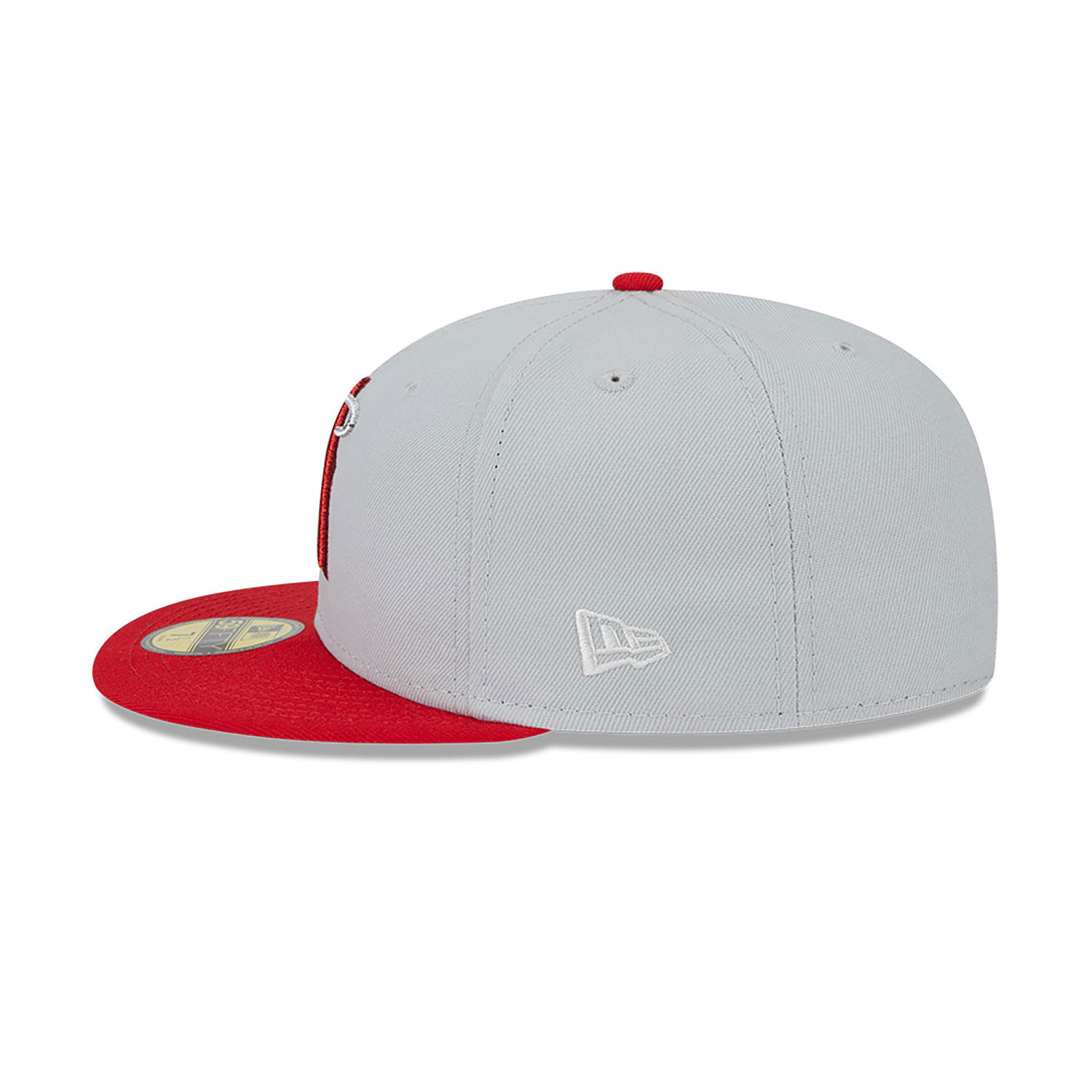Anaheim Angles Metallic City Grey 59FIFTY Fitted Cap