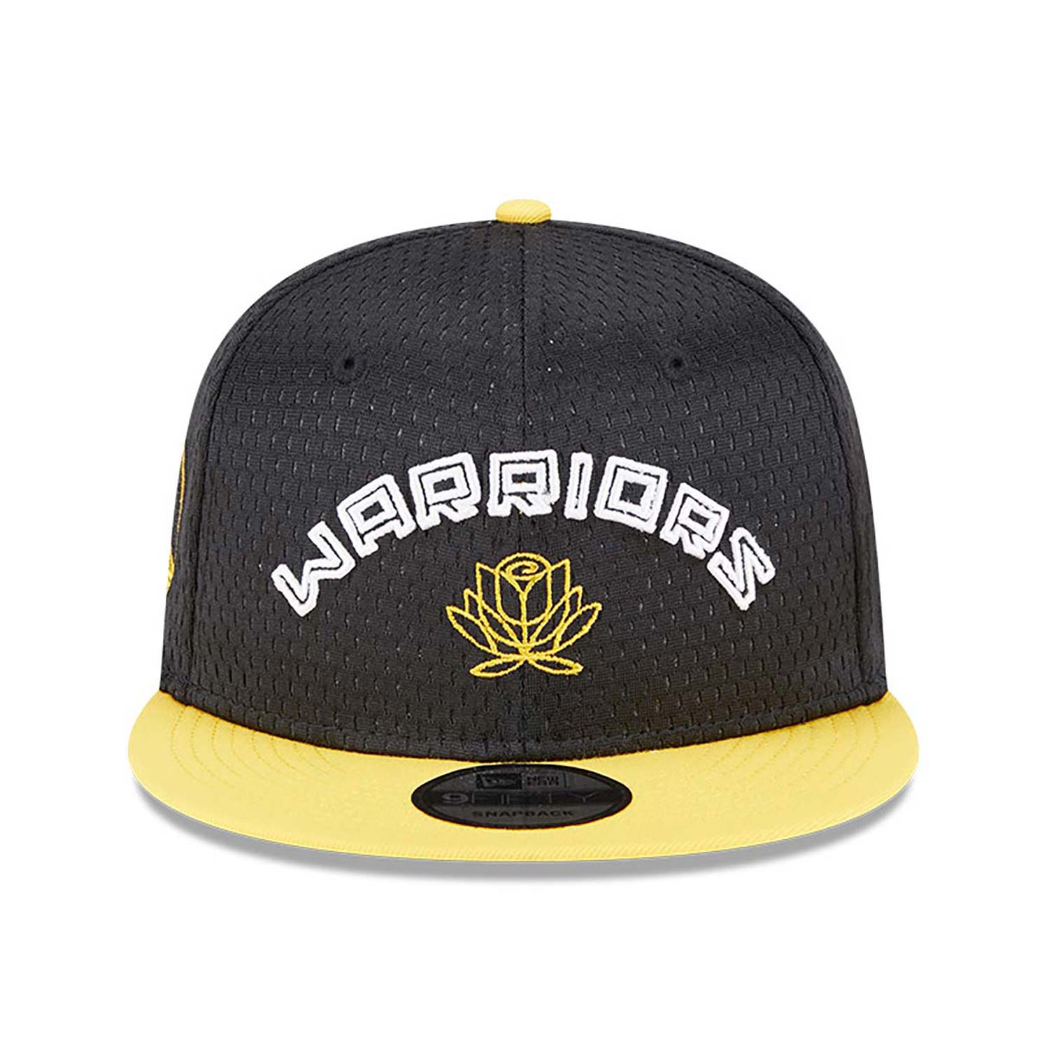 Golden State Warriors NBA Mesh Crown Black 9FIFTY Snapback Cap