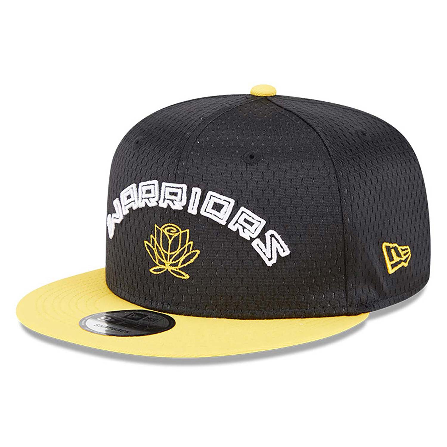 Golden State Warriors NBA Mesh Crown Black 9FIFTY Snapback Cap