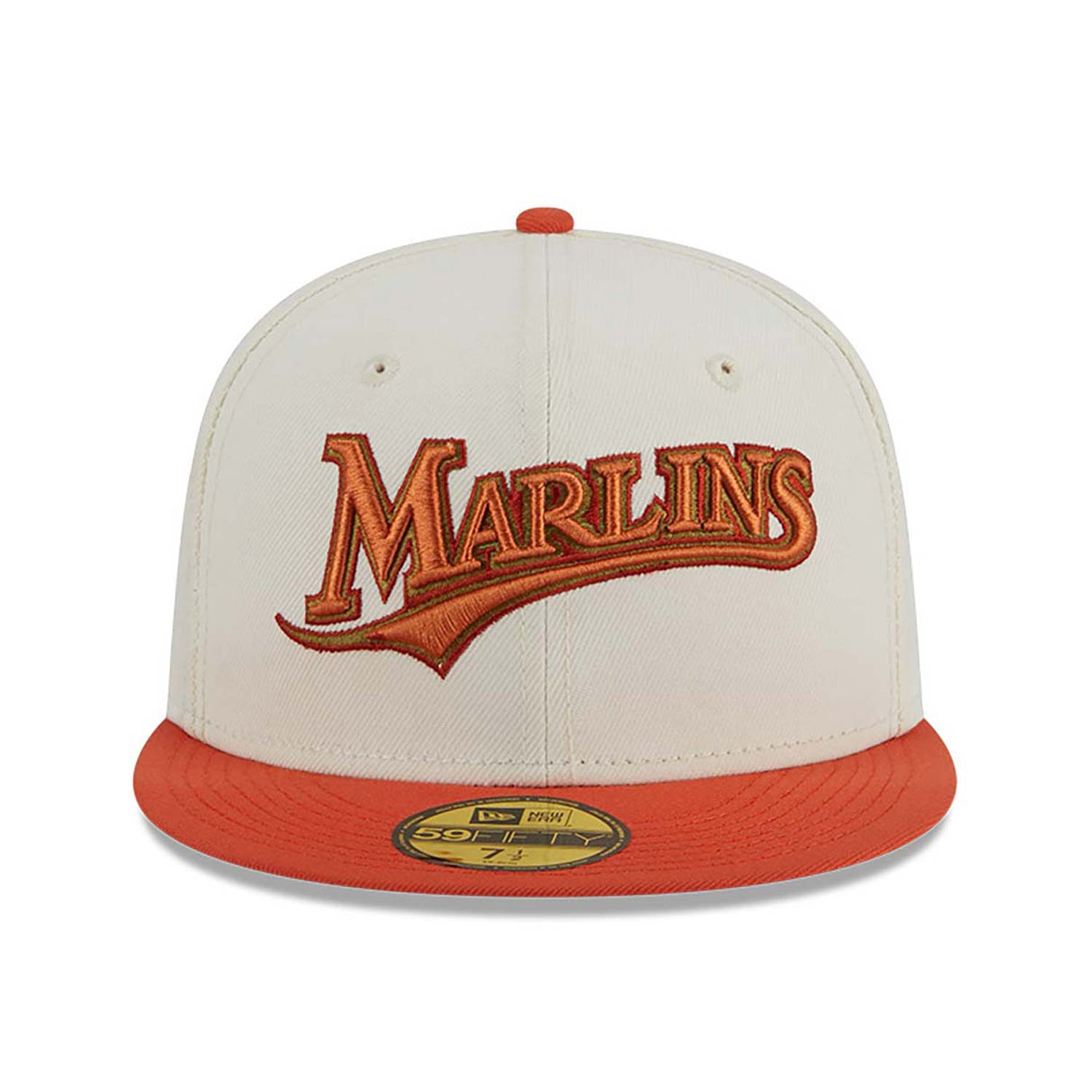 orange miami marlins hat