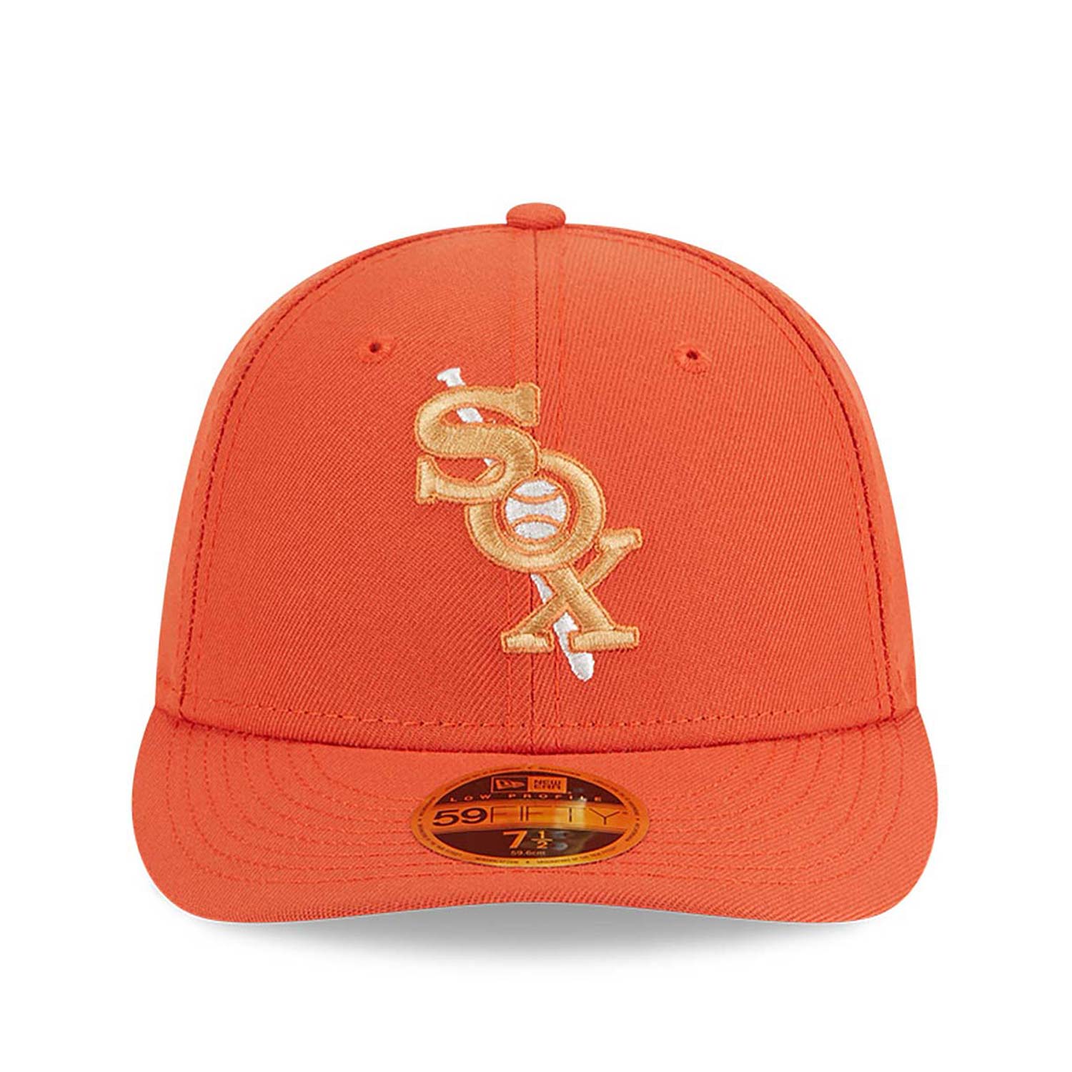 Chicago White Sox Repreve Orange Low Profile 59FIFTY Fitted Cap