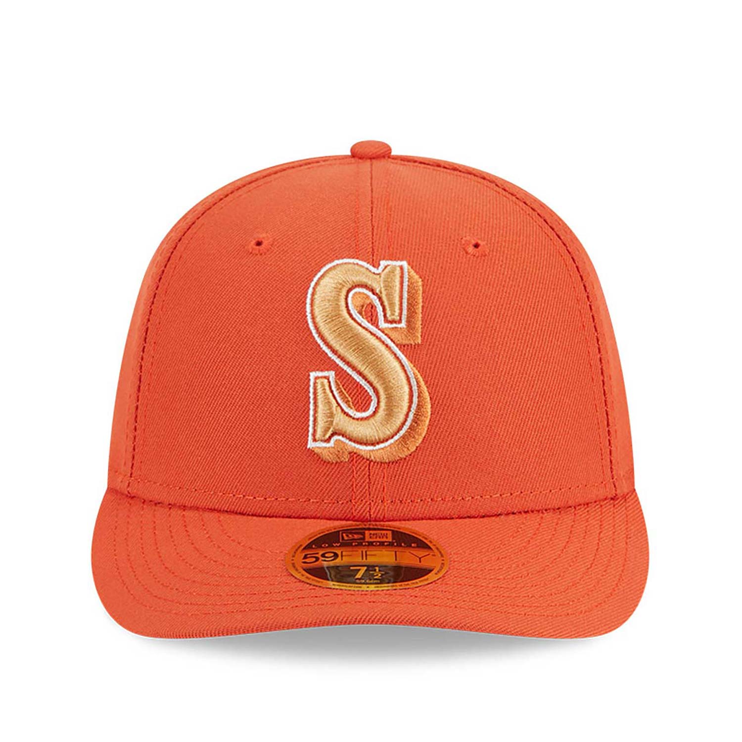 Seattle Mariners Repreve Orange Low Profile 59FIFTY Fitted Cap