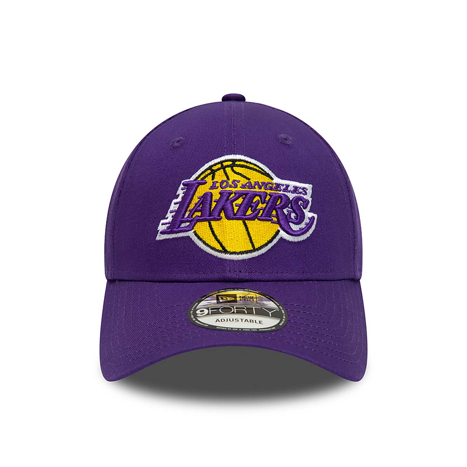 LA Lakers Team Side Patch Purple 9FORTY Adjustable Cap