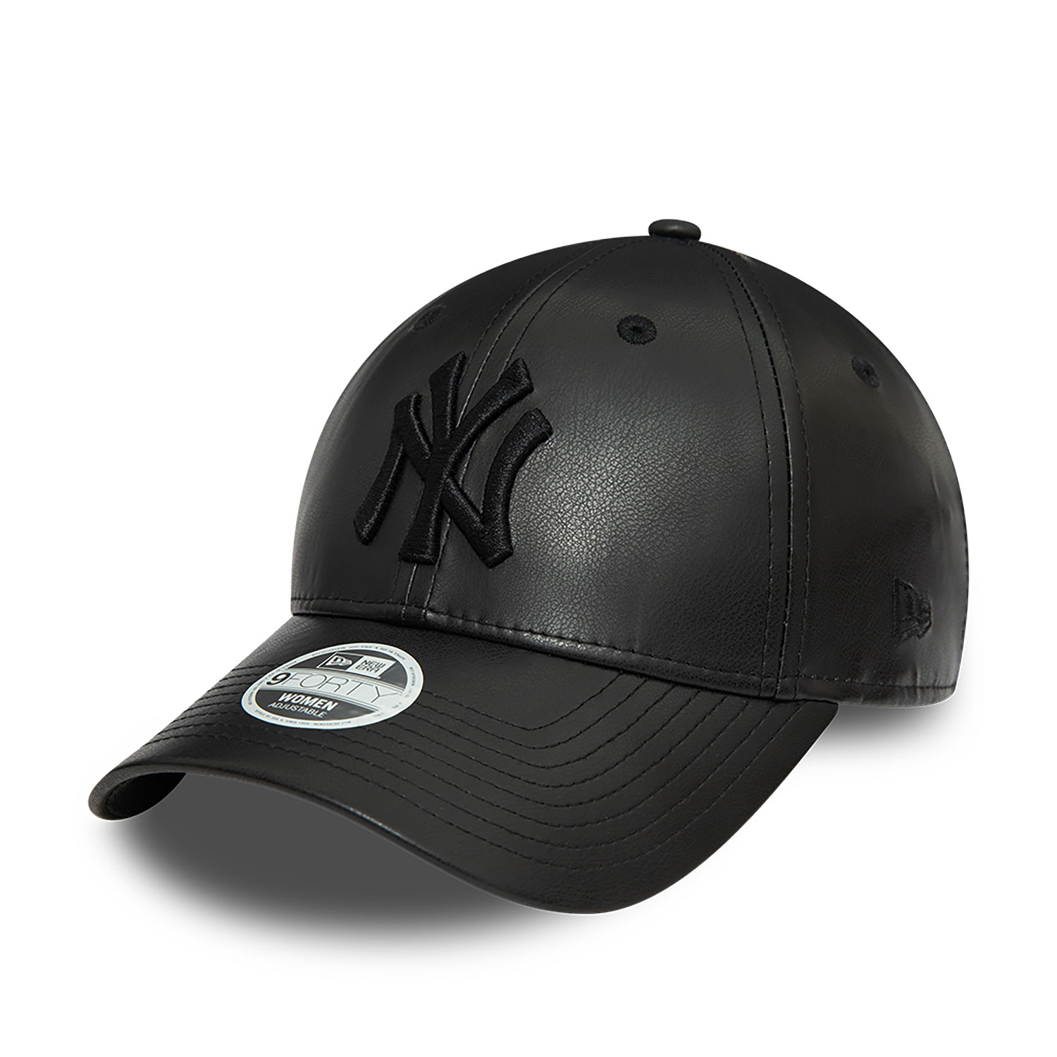 Casquette 9FORTY Ajustable New York Yankees MLB Faux Cuir - Femme
