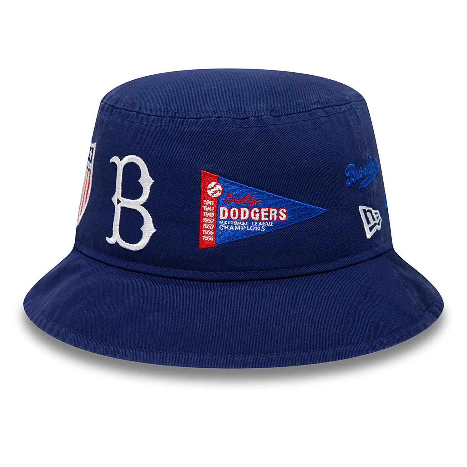 Brooklyn Dodgers Cooperstown Navy Bucket Hat