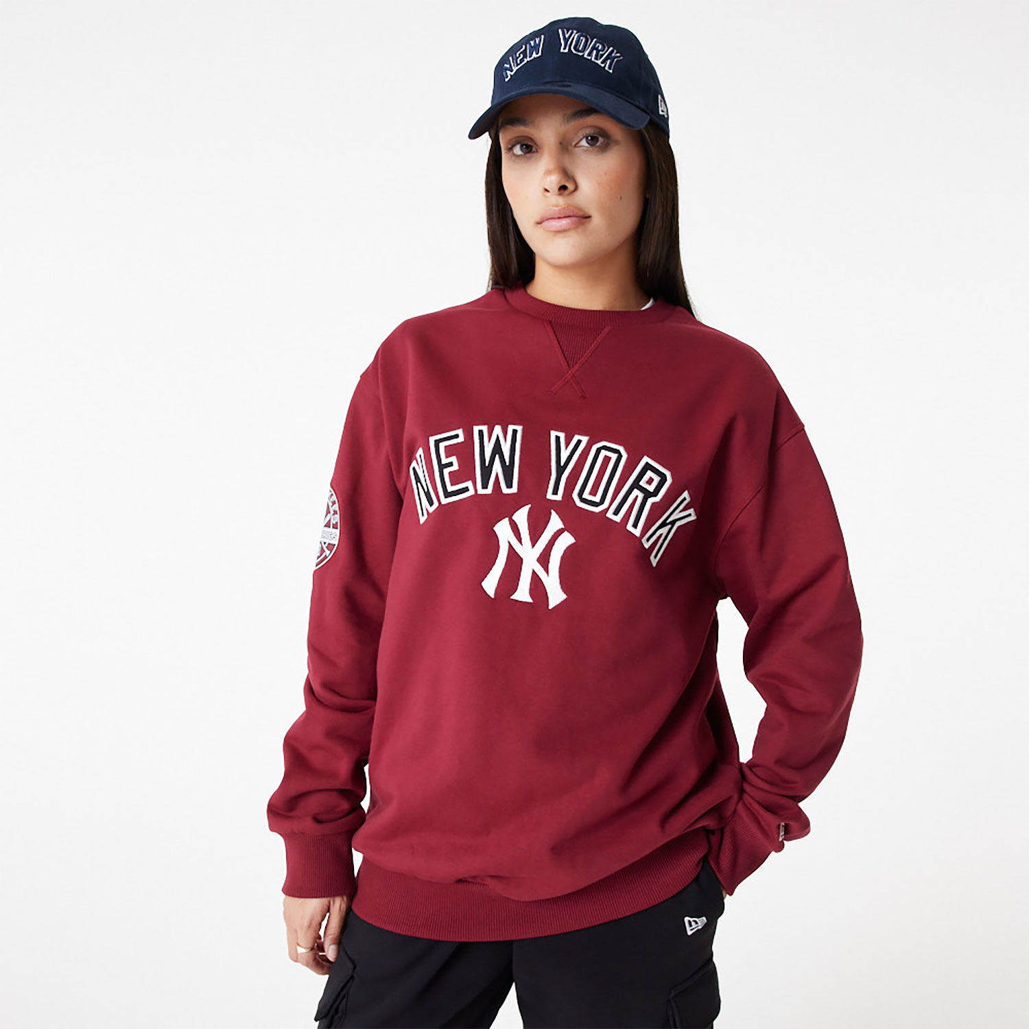 Buy Majestic Women's New York Yankees Plus Size Away Tee, X-Large