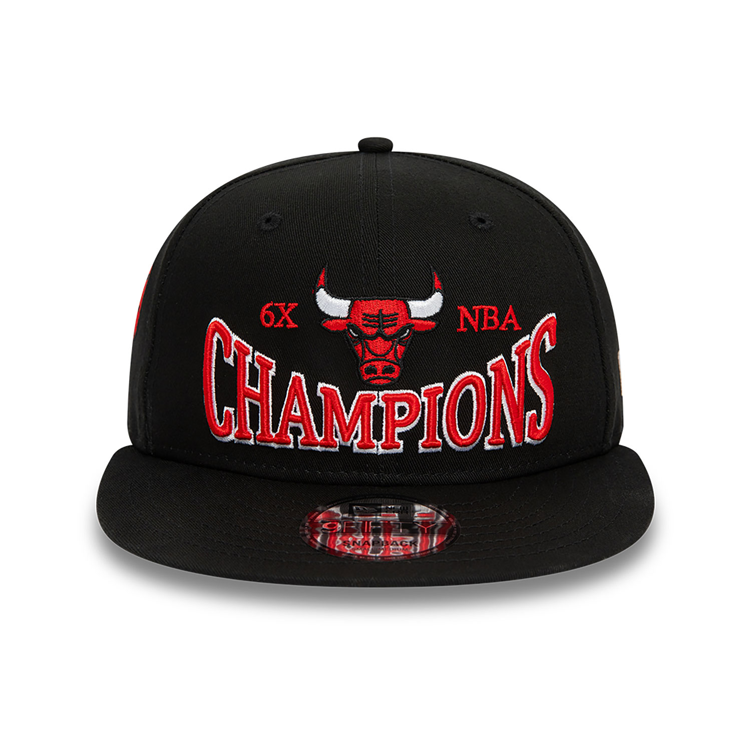 New Era - Chicago Bulls Champions Patch 9FIFTY Snapback Cap - Black
