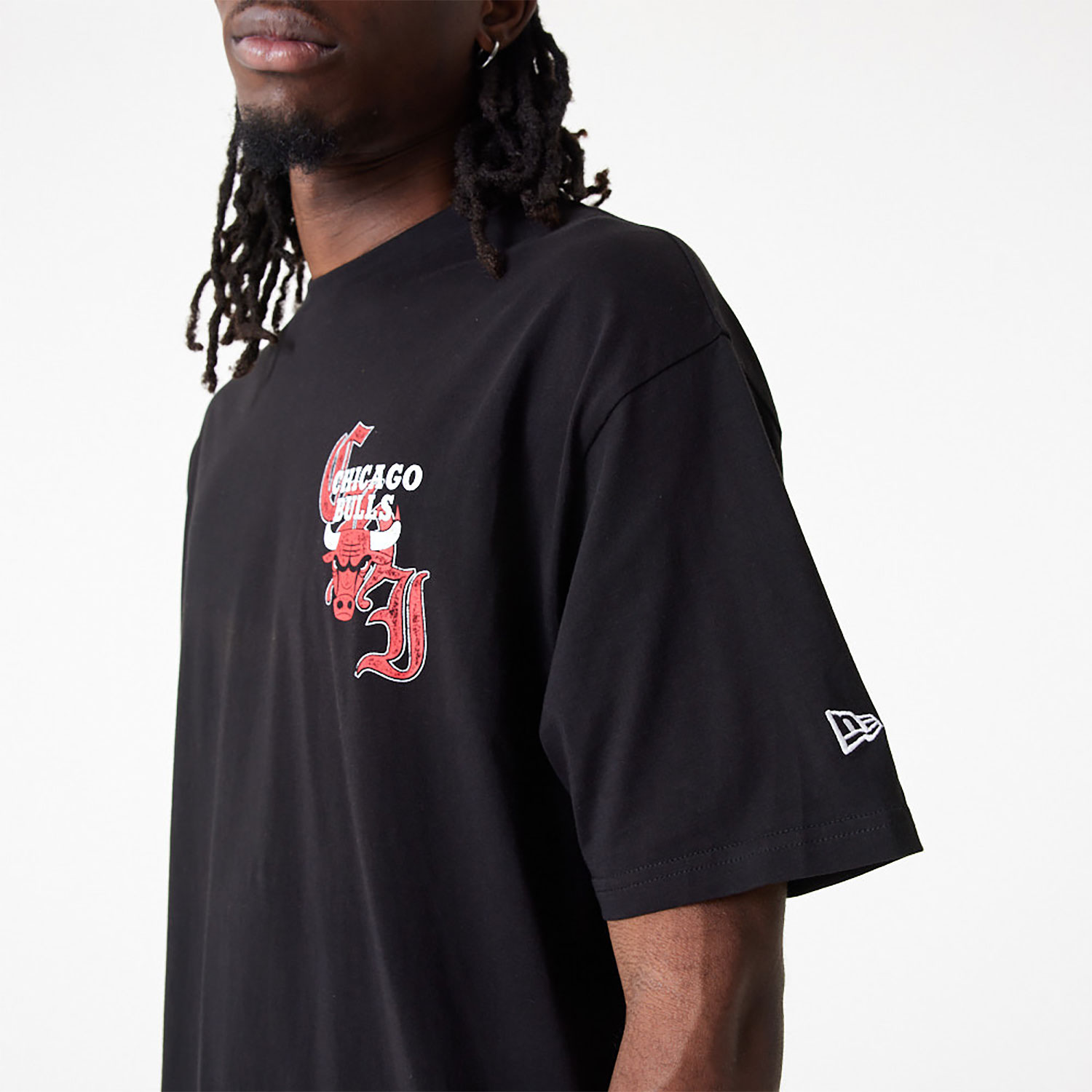 T-shirt Oversize Chicago Bulls NBA Team Graphic