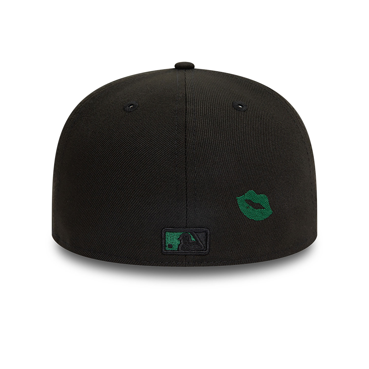 Schwarze Oakland Athletics MLB Lips Reloaded 59FIFTY Fitted Cap